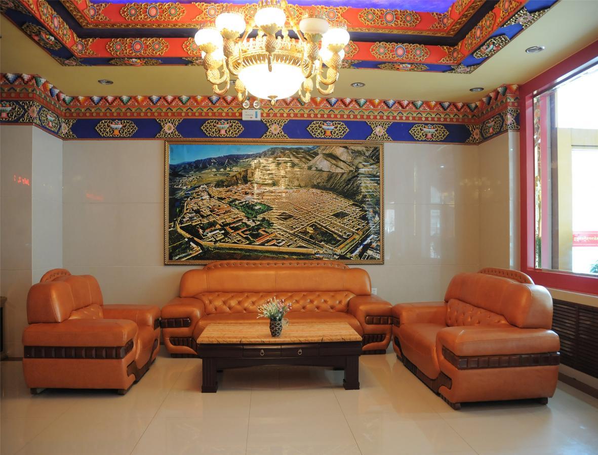 Xiahe Labrang Wangfu Hotel Сяхэ Экстерьер фото