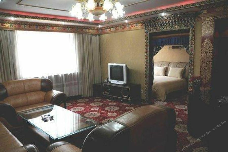 Xiahe Labrang Wangfu Hotel Сяхэ Экстерьер фото