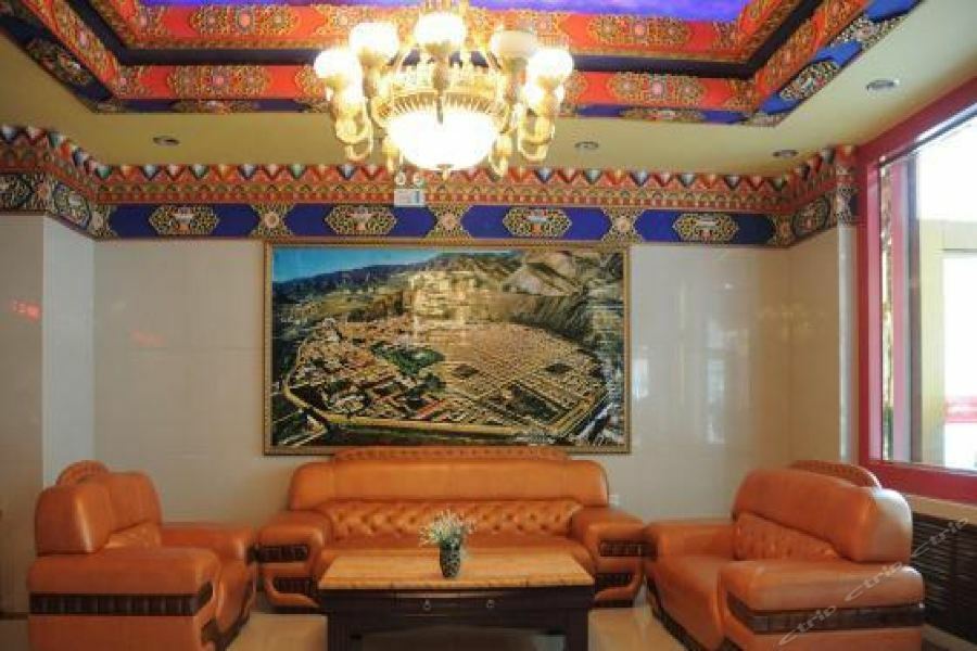 Xiahe Labrang Wangfu Hotel Сяхэ Экстерьер фото